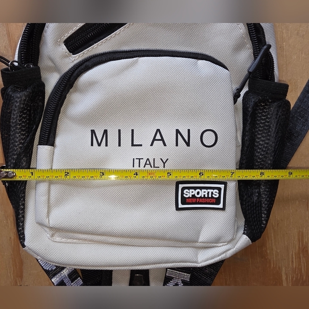 Milano Gray Black Sling Bag (PUR10) - Picture 7 of 13